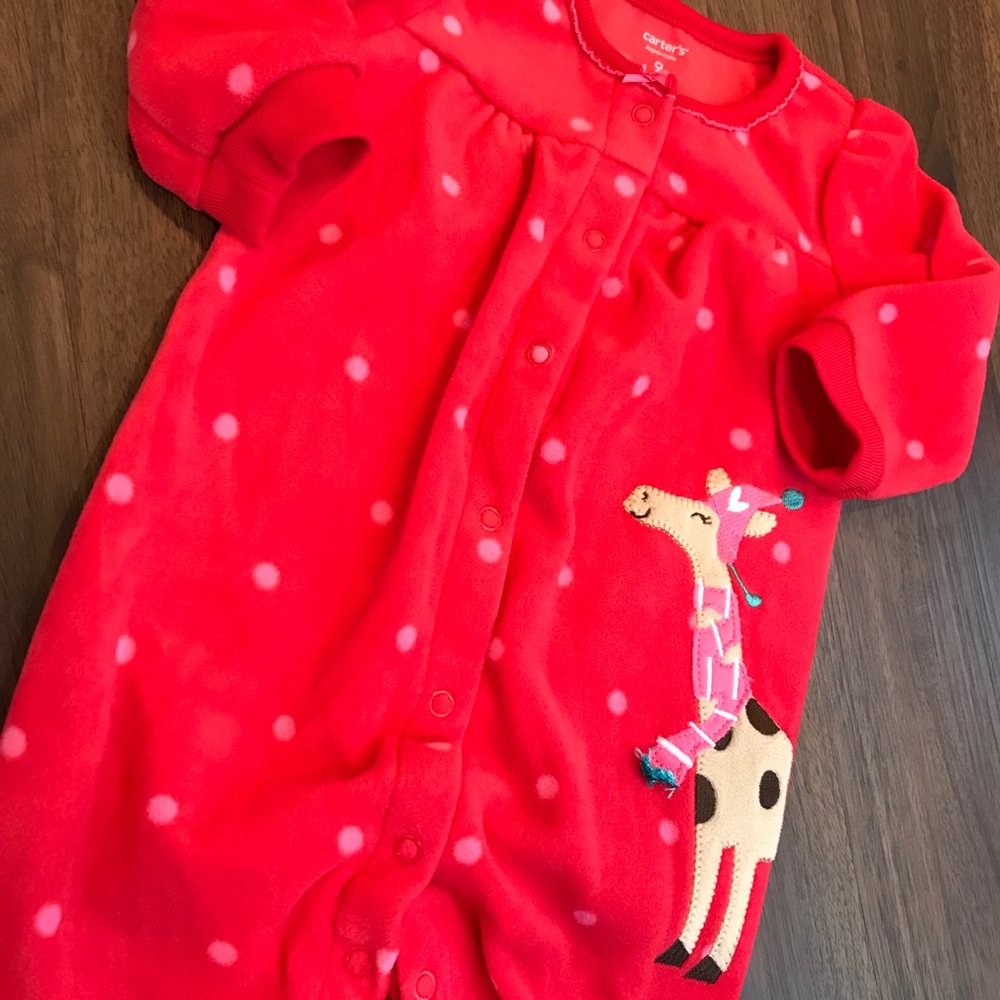 Caters Baby Girls Christmas Romper! 9 months